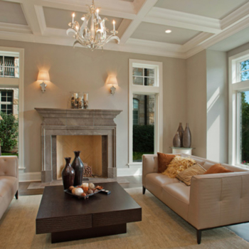 Classic Design Fireplace by fireplace materials provider Savannah Surfaces in Hardeeville, SC