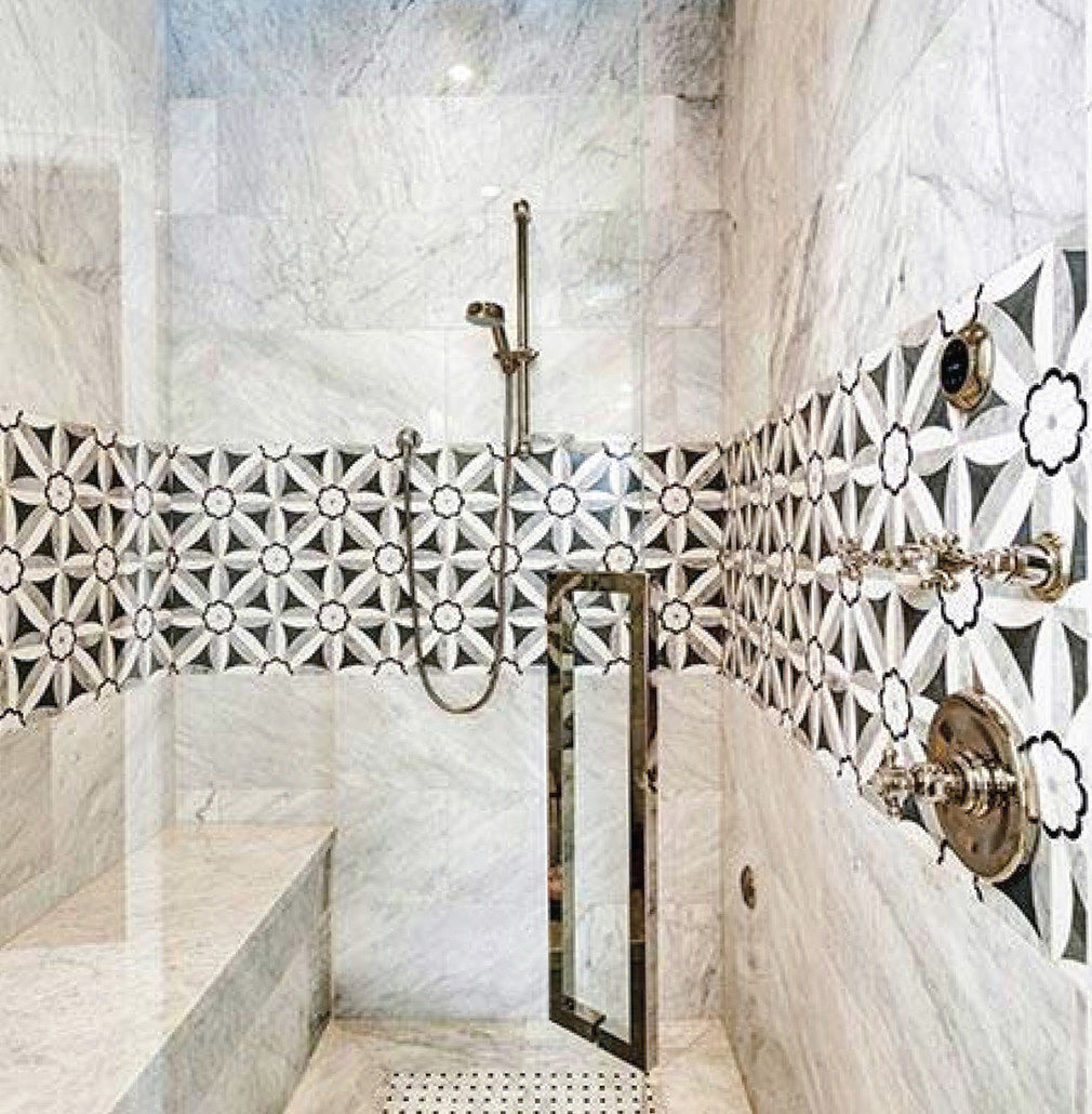 Creating a Modern Bathroom Design With Mosaic Tiles - Savannah