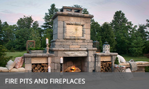 fire pits and fireplaces - savannah surfaces